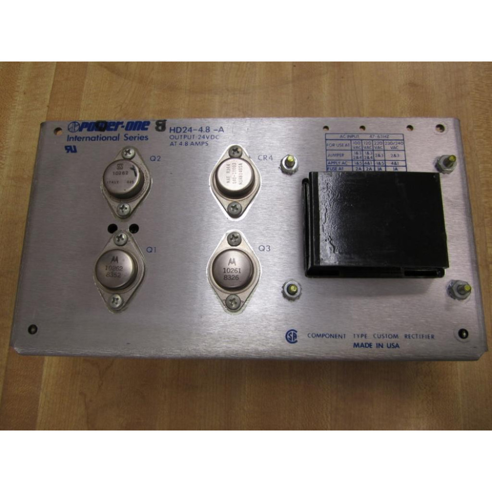 Power One HD24-4.8-A Power Supply HD2448A - Used