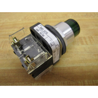 Allen Bradley 800T-QT10 Push Button Green 800T-QT10G - New No Box