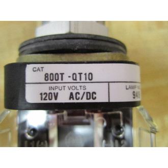 Allen Bradley 800T-QT10 Push Button Green 800T-QT10G - New No Box