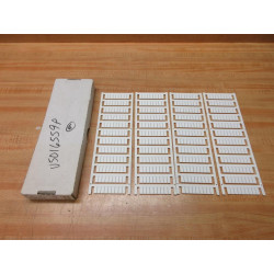 Allen Bradley 1492-M7X12 Marker Card Set 1492M7X12 Missing One Card
