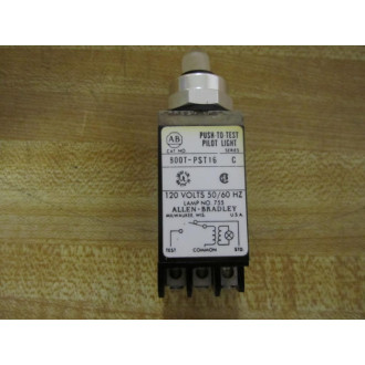 Allen Bradley 800T-PST16 Pilot Light Series C- WO Lens (Pack of 6)
