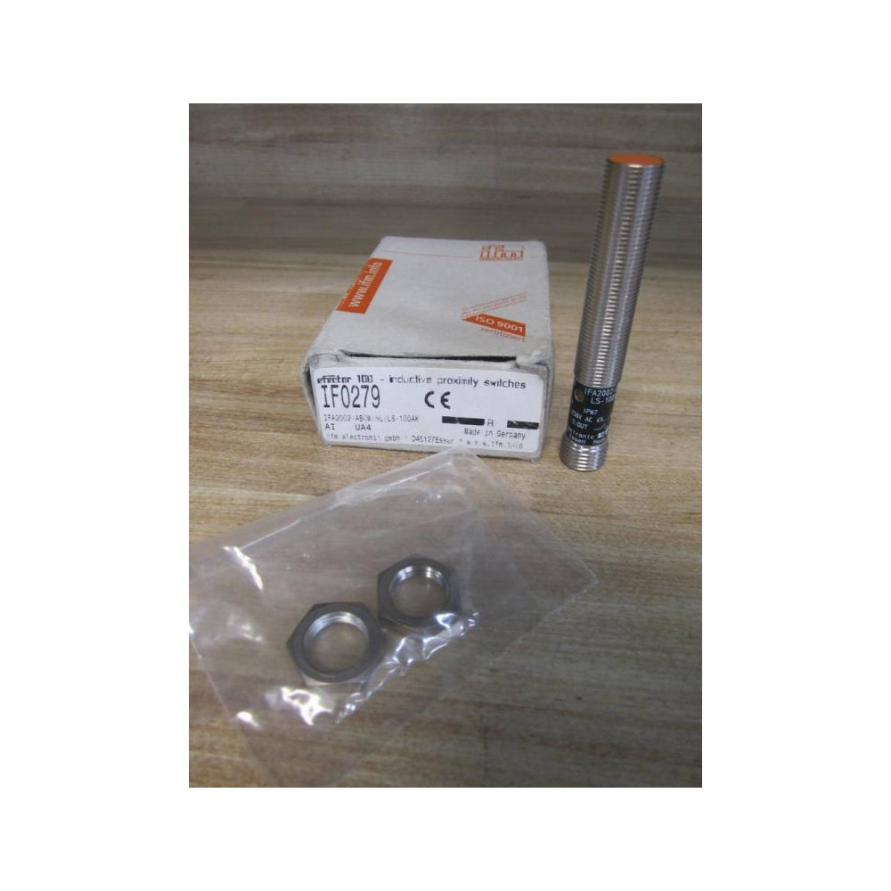 IFM Efector IF0279 Sensor IFA2002-ABOWSLLS-100AK RT