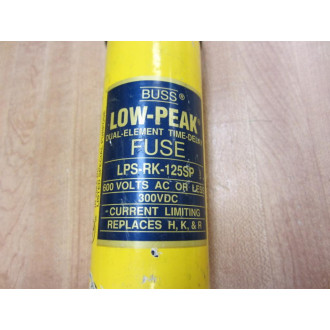 Buss LPS-RK-125SP Bussmann Fuse Cross Ref 4XF81 (Pack of 3) - New No Box