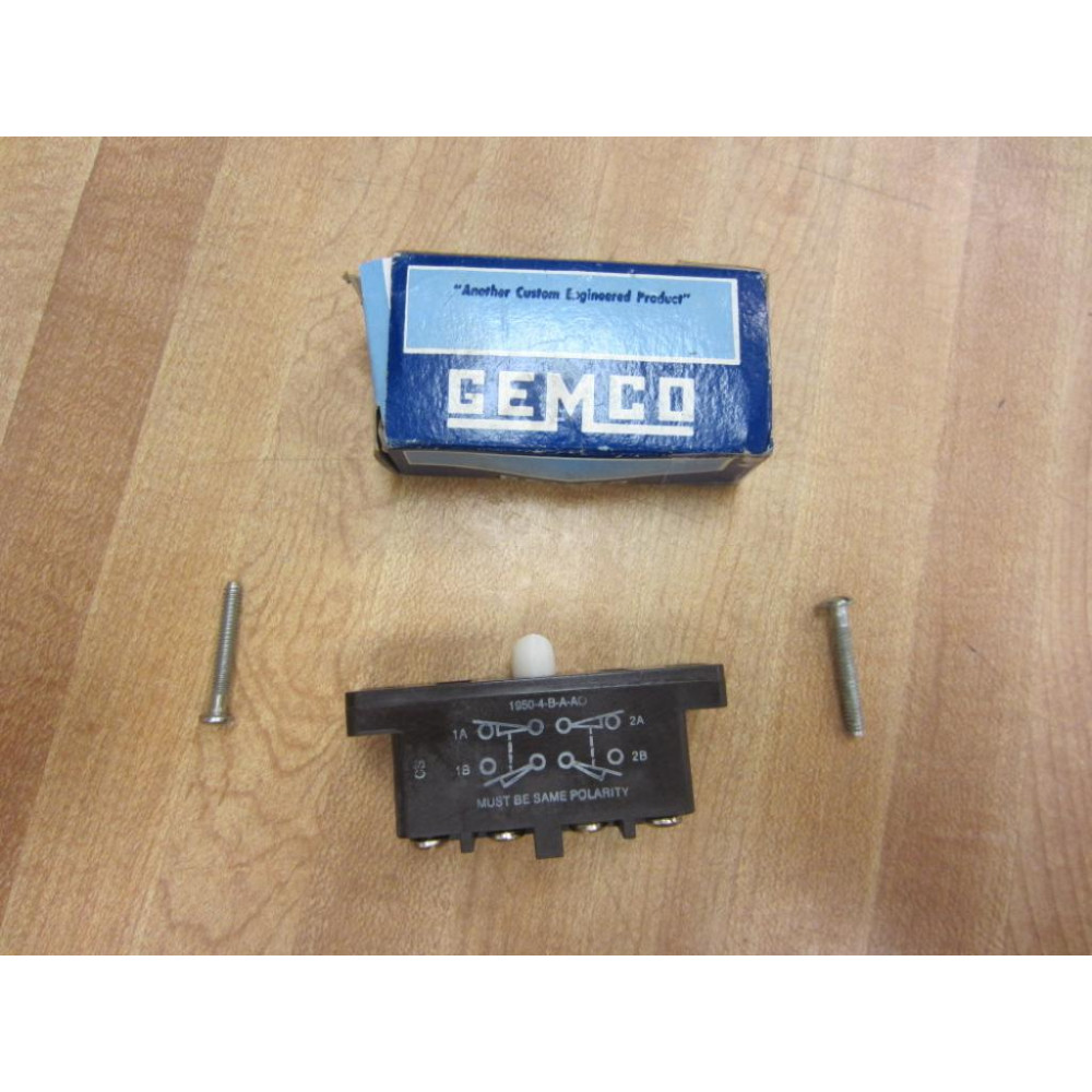 Gemco 1950-4-B-A-A0 Limit Switch 1950-4-B-A-AO