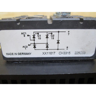 JoyglobalP & H XX11617 SCR Module Missing Several Screws - New No Box