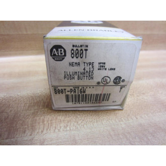 Allen Bradley 800T-PA16W Push Button 800TPA16W