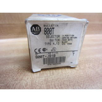 Allen Bradley 800T-J91B Selector Switch 800TJ91B W(2) 800T-XA