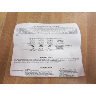 Allen Bradley 802M-DJ1 Limit Switch 802MDJ1