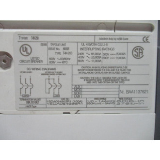 ABB 1SDA055413R1 Circuit Breaker 250A SACE TMAX T4 N250