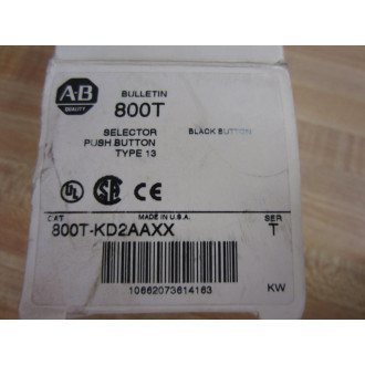 Allen Bradley 800T-KD2AAXX Selector Push Button