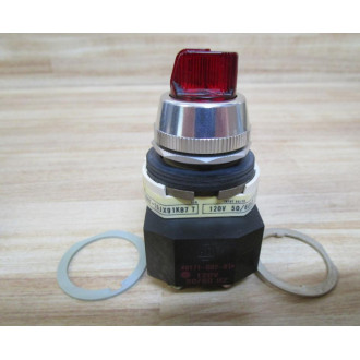Allen Bradley 800T-16JX91KB7 Selector Switch Red-Ser T - New No Box