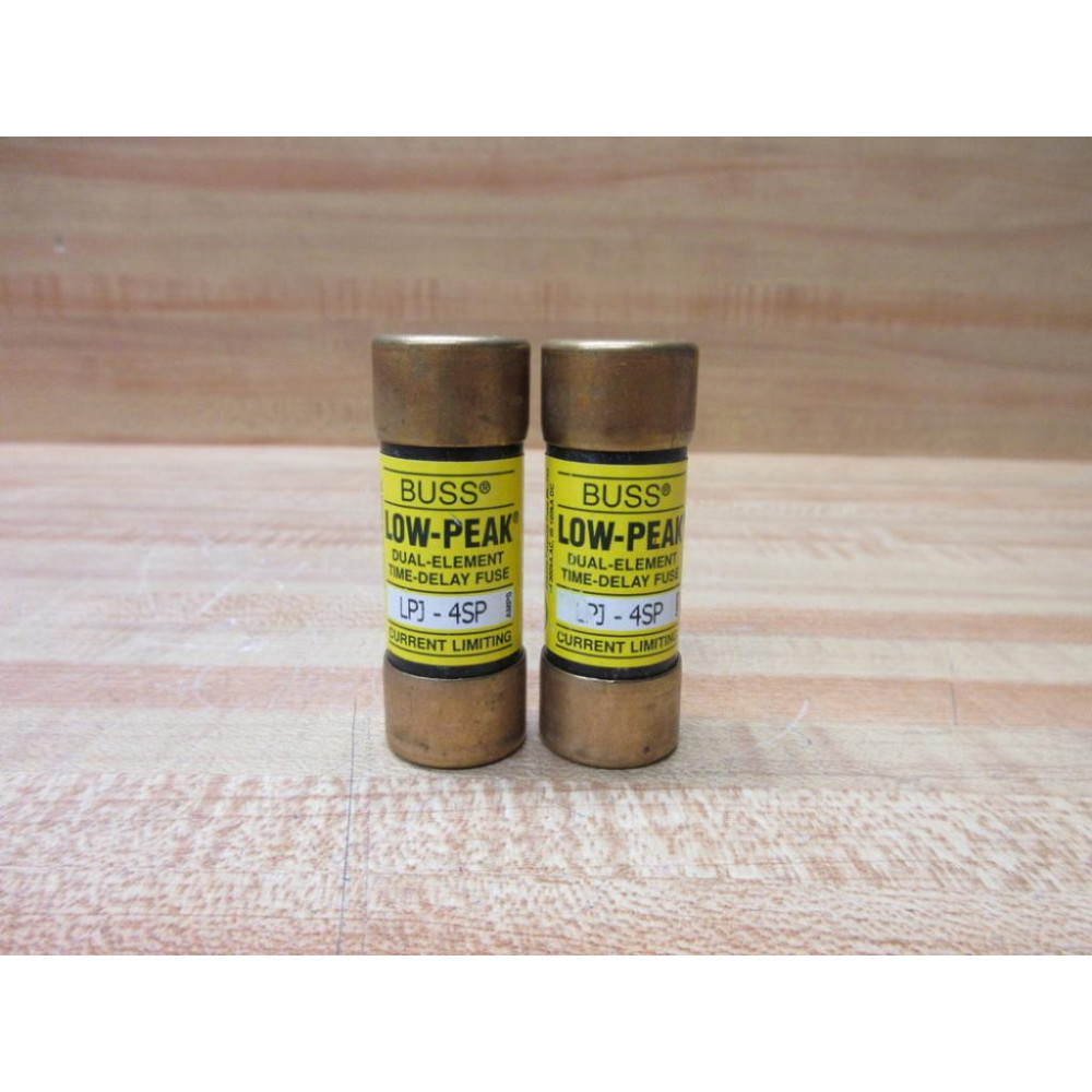 Buss LPJ-4SP Bussmann Fuse Cross Ref 4XF27 (Pack of 2) - New No Box