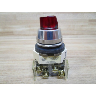 Allen Bradley 800T-16JX91KB7 Selector Switch 800T16JX91KB7 Red - New No Box