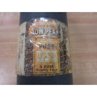 Bussmann LPS 300 Low-Peak Fuse LPS300 (Pack of 2) - Used
