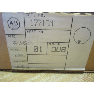Allen Bradley 1771-CM Chassis Power Supply Cable