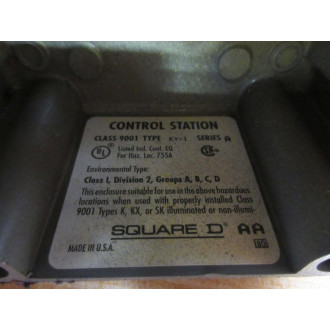 Square D 9001KY1 Enclosure - Used