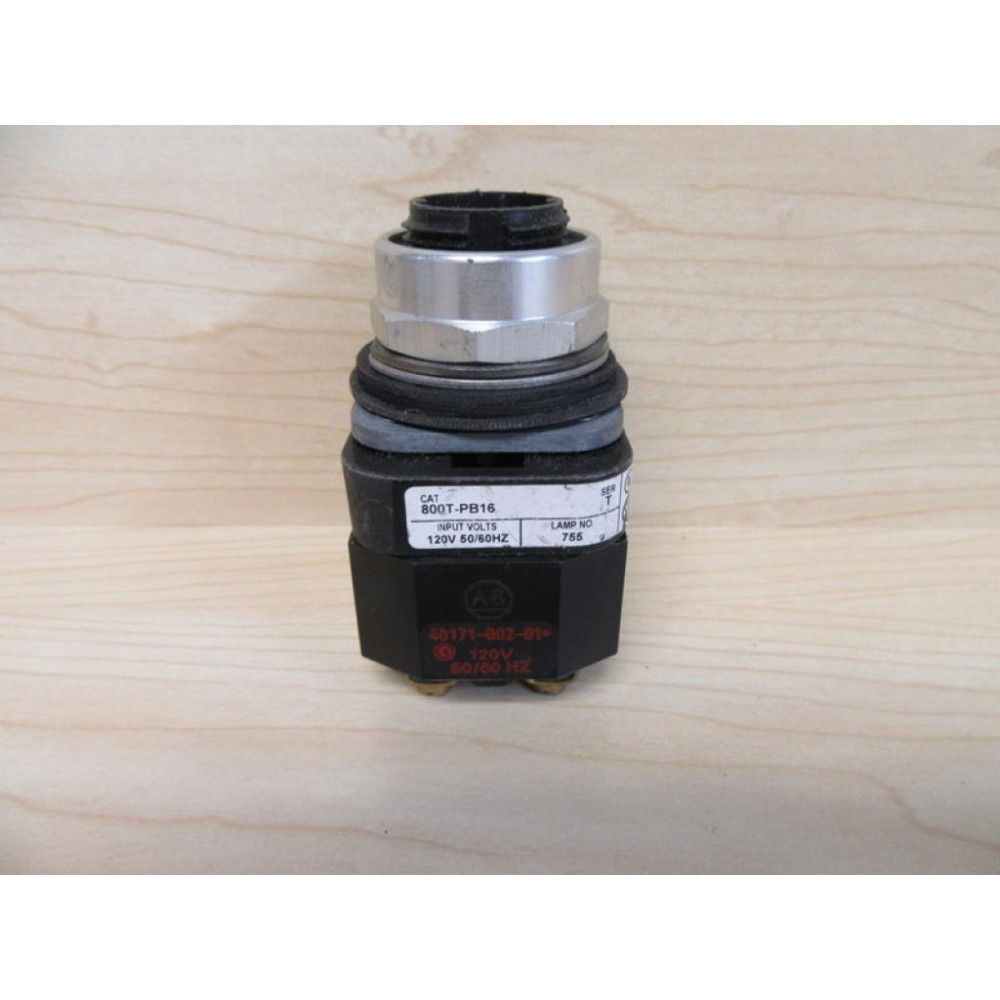 Allen Bradley 800T-PB16 Pushbutton Series T - Used