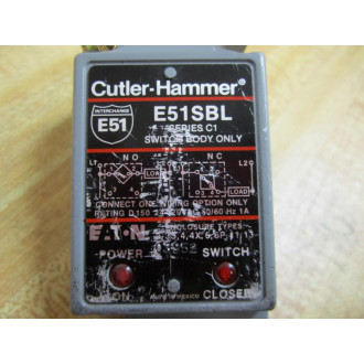 Cutler Hammer E51SBL Eaton Switch Body Ser C1 - Used