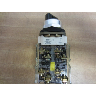 Allen Bradley 800T-J2C Selector Switch 800TJ2C
