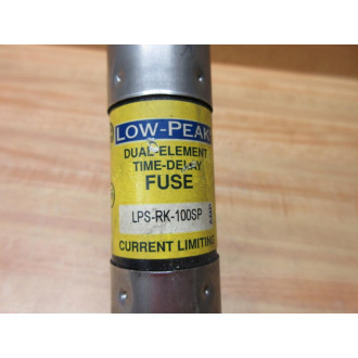 Buss LPS-RK-100SP Bussmann Fuse Cross Ref 4XF80 Short Body (Pack of 3) - Used