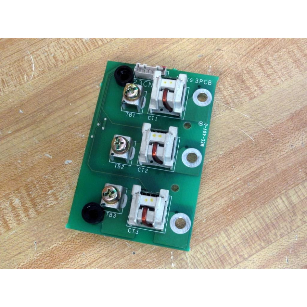 Yaskawa DESIG 3PCB Circuit Board WScrew Terminals - Used