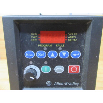 Allen Bradley 22B-D4P0N104 Powerflex 40 AC Drive 22BD4P0N104 WO Cover - Used