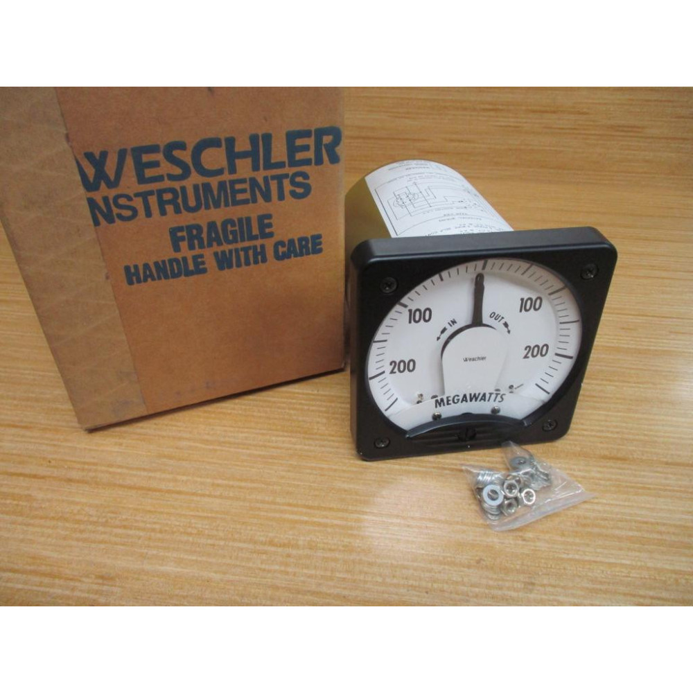 Weschler KP-241 2EL 2CC Synchroscope Switchboard Meter 12190597-01 Weschler KP-241 2EL 2CC Synchroscope Switchboard Meter 12190597-01