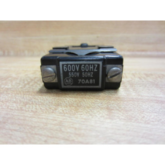 Allen Bradley 70A81 ContactorStarter Coil 7OA81 - New No Box