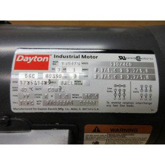 Dayton 3N087G Industrial Motor