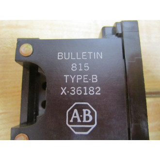 Allen Bradley X-36182 Overload Relay X36182 Left Hand