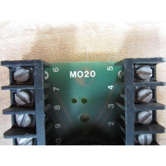 Action Pak MO20 Relay Socket Terminal M020 - Used