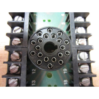 Action Pak MO20 Relay Socket Terminal M020 - Used