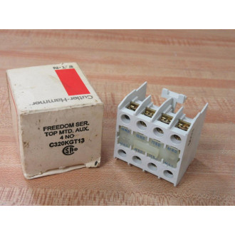 Cutler Hammer C320KGT13 Eaton Auxiliary Contact Series A1