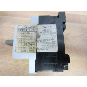 Siemens 3VE1-010-2E Starter 3VE10102E - Used