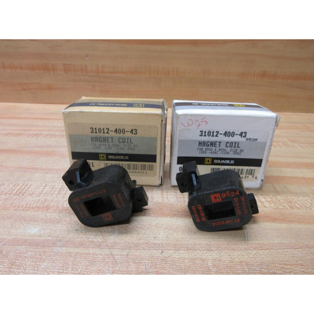 Square D 31012-400-43 Coil 3101240043 (Pack of 2)