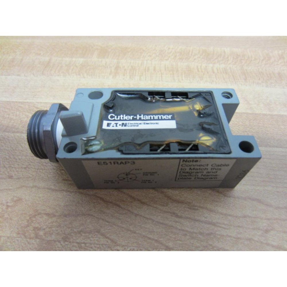Cutler Hammer E51-RAP3 Eaton Receptacle E51RAP3 - Used