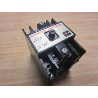 Cutler Hammer D23MB Eaton Type M Relay D26MPR D26MPL D26MPS - Used