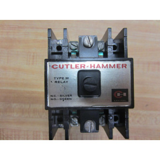 Cutler Hammer D23MB Eaton Type M Relay D26MPR D26MPL D26MPS - Used