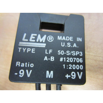 LEM LF 50-SSP3 Current Module A-B 120706 - Used