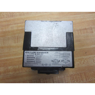Cutler Hammer D23MB Eaton Type M Relay D26MPR D26MPL D26MPS - Used