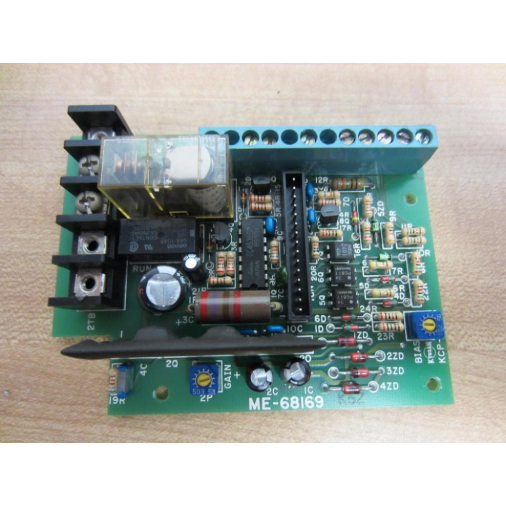 Kyosan KCP-2 Circuit Board ME-68169 Missing Terminal Screws - Used