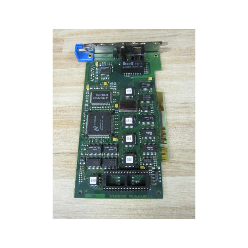 Olicom 770001050 OC-2335 Circuit Board Missing Blue Plastic Piece - Used