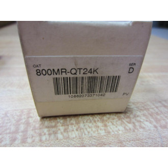 Allen Bradley 800MR-QT24K Red Push Button 800MRQT24K Series D