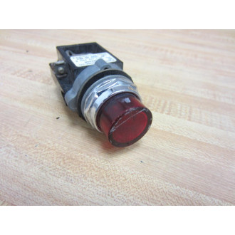 Furnas Siemens 52PA4GN Pilot Light Red Lens - Used