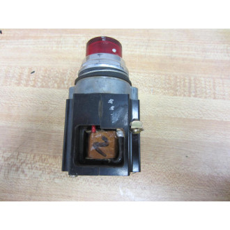 Furnas Siemens 52PA4GN Pilot Light Red Lens - Used