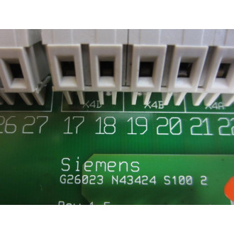 B&K G26023-N43424-S100-2 IO Board G26023N43424S1002 - Used