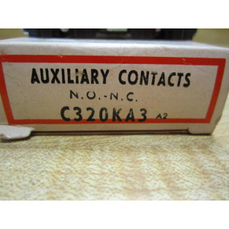 Cutler Hammer C320KA3 Eaton Auxiliary Contact