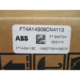 ABB FT4A14S08CN4113 FT Switch FT14-S4113C