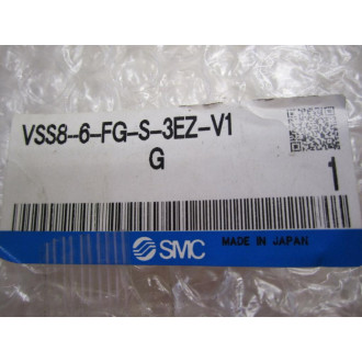 SMC VSS8-6-FG-S-3EZ-V1 Single Solenoid Valve