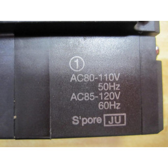 SMC VSS8-6-FHG-D-1Z-V1 Double Solenoid Valve VS8G24 VSS86FHGD1ZV1